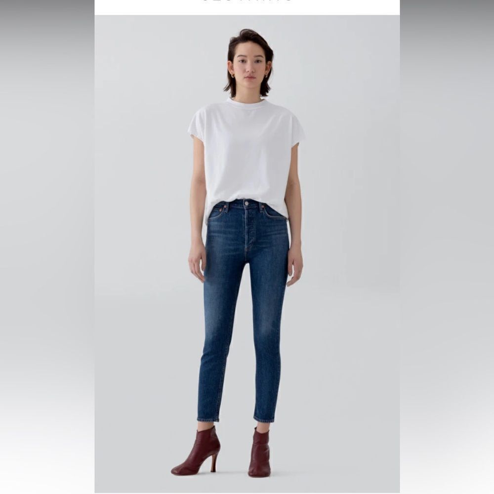 AGOLDE Nico High Rise Slim Fit Size 26